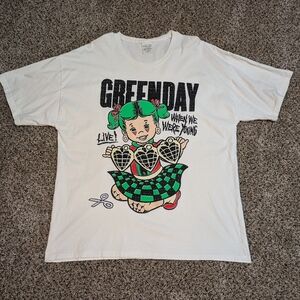 Green Day When We Were Young Las Vegas exclusive tee